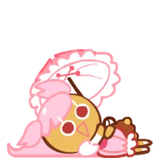 🌸 emoji Cherry Blossom Cookie! Telegram sticker 5 of 67
