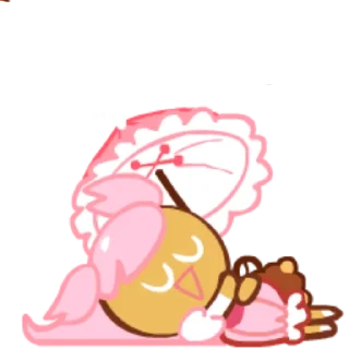 🌸 emoji Cherry Blossom Cookie Telegram sticker 5 of 12