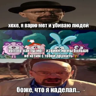 даун, ты долбаёб? sticker 3