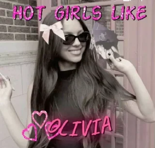 Sticker from olivia rodrigo