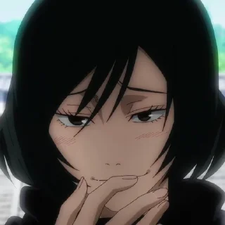 😳 emoji jujutsu kaisen(girls) Telegram sticker 18 of 48