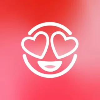 😍 emoji @STICKRULE <- БОЛЬШЕ Telegram sticker 8 of 103