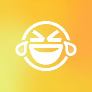 🤣 emoji @STICKRULE <- БОЛЬШЕ Telegram sticker 6 of 103