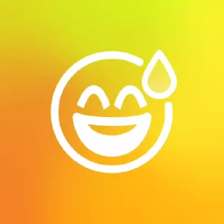 😅 emoji @STICKRULE <- БОЛЬШЕ Telegram sticker 18 of 103