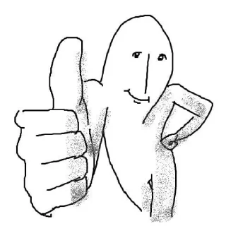 👍 emoji скарамучча лучшая вайфу Telegram sticker 10 of 61