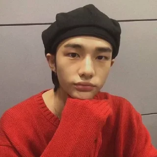 🪨 emoji :: ¡hyunjin! Telegram sticker 5 of 50