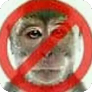 🐵 emoji @korolpupsikov Стикеры не мои, но мои любимые Telegram sticker 7 of 60
