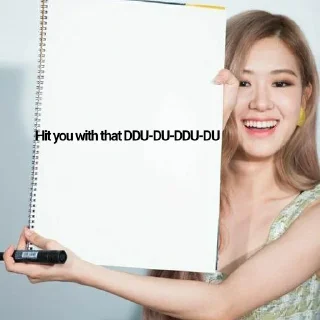 Sticker from Rosé, just Rosé