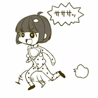 🏃‍♂️ emoji ジョジョスティック Telegram sticker 17 of 101