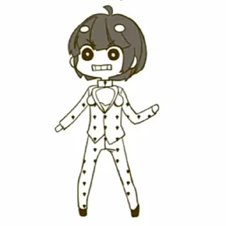 😾 emoji ジョジョスティック Telegram sticker 7 of 101