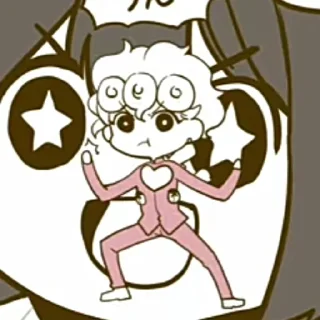 😾 emoji ジョジョスティック Telegram sticker 10 of 101