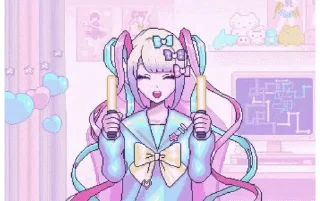 💗 emoji 𝐤𝐚𝐧𝐠𝐞𝐥 @chesotkamozga Telegram sticker 9 of 30