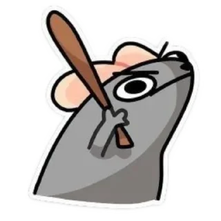 🐱 emoji ꜝꜝмышьꜝꜝ >|< @minichelovechishka_08 Telegram sticker 12 of 41