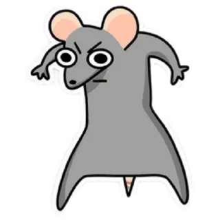🐱 emoji ꜝꜝмышьꜝꜝ >|< @minichelovechishka_08 Telegram sticker 7 of 41