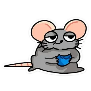 🐱 emoji ꜝꜝмышьꜝꜝ >|< @minichelovechishka_08 Telegram sticker 17 of 41