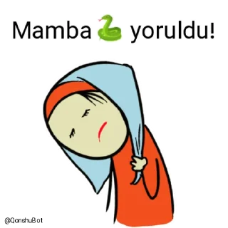 😣 emoji Mamba🐍 @Qonshubot Telegram sticker 9 of 31