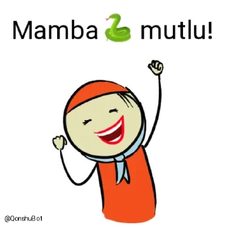 😄 emoji Mamba🐍 @Qonshubot Telegram sticker 12 of 31