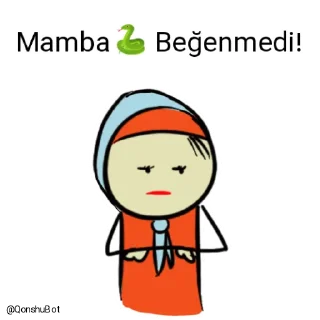 👎 emoji Mamba🐍 @Qonshubot Telegram sticker 21 of 31