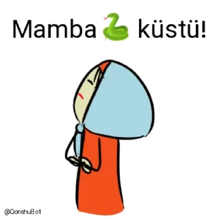 😒 emoji Mamba🐍 @Qonshubot Telegram sticker 13 of 31