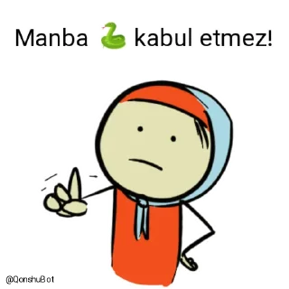Sticker from Manba 🐍 @Qonshubot