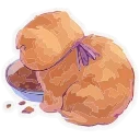 🫣 emoji @stickery ' @emodzy Telegram sticker 6 of 49