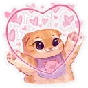 🥰 emoji @stickery ' @emodzy Telegram sticker 7 of 49