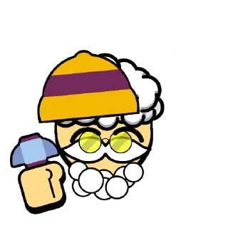 ⛏ emoji дедушка по имени хз Telegram sticker 9 of 9