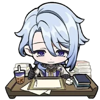 🧋 emoji Аято @KUKI_GAWW Telegram sticker 1 of 49