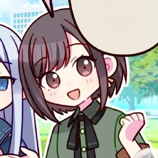 Sticker from ena shinonome made by @vvennh