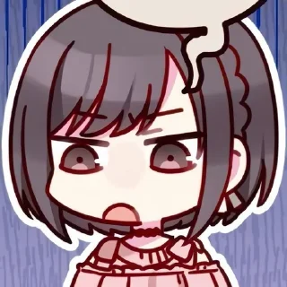 Sticker from ena shinonome made by @vvennh