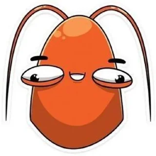 😘 emoji Креветка 🍤 by @offstikbot Telegram sticker 13 of 17
