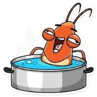 🥵 emoji Креветка 🍤 by @offstikbot Telegram sticker 16 of 17
