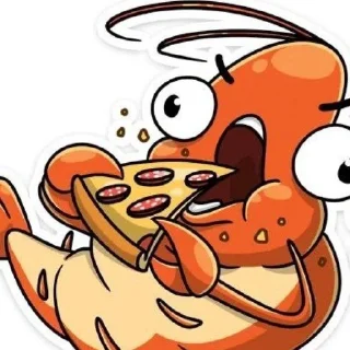 😈 emoji Креветка 🍤 by @offstikbot Telegram sticker 14 of 17