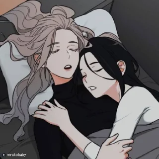 💤 emoji women moments Telegram sticker 17 of 43