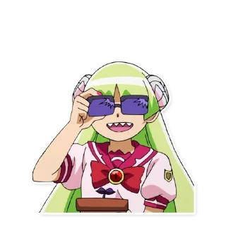 Sticker from Mairimashita! Iruma-kun