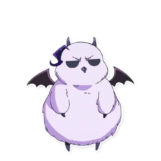 Sticker from Mairimashita! Iruma-kun