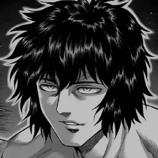 😏 emoji Tokita Ohma Telegram sticker 20 of 39