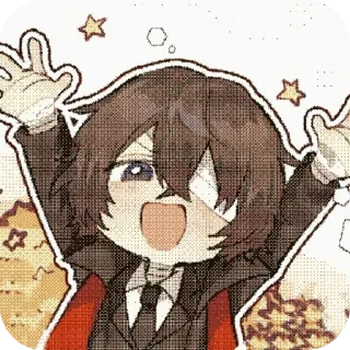 Sticker from дазай скумбрия