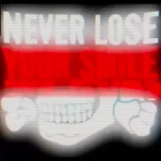 🌟 emoji NEVER LOSE YOUR SMILE Telegram sticker 22 of 40