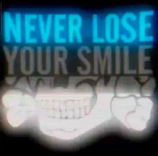 🌟 emoji NEVER LOSE YOUR SMILE Telegram sticker 19 of 40