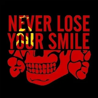 🌟 emoji NEVER LOSE YOUR SMILE Telegram sticker 3 of 40