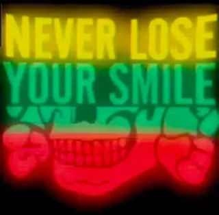 🌟 emoji NEVER LOSE YOUR SMILE Telegram sticker 15 of 40
