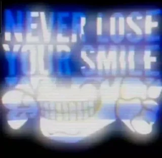 🌟 emoji NEVER LOSE YOUR SMILE Telegram sticker 10 of 40