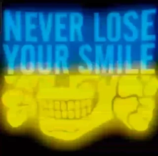 🌟 emoji NEVER LOSE YOUR SMILE Telegram sticker 12 of 40