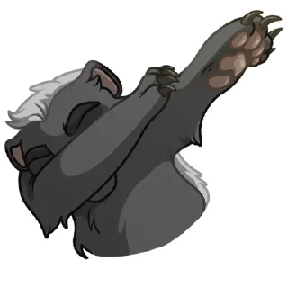 🕶 emoji Медоед Telegram sticker 8 of 24