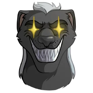 😈 emoji Медоед Telegram sticker 7 of 24