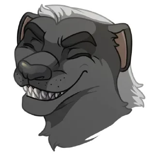 😁 emoji Медоед Telegram sticker 6 of 24