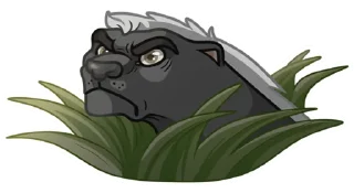 👺 emoji Медоед Telegram sticker 17 of 24