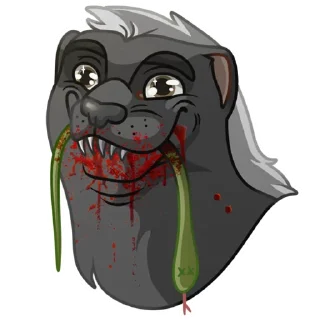 ⚰️ emoji Медоед Telegram sticker 15 of 24