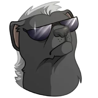 😎 emoji Медоед Telegram sticker 14 of 24